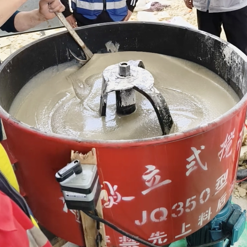 新城子汽轮机余热压缩机导热油设备底座耐高温环氧树脂灌浆料